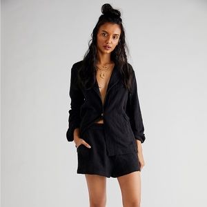 Free People Modern Summer Set Size XS Black